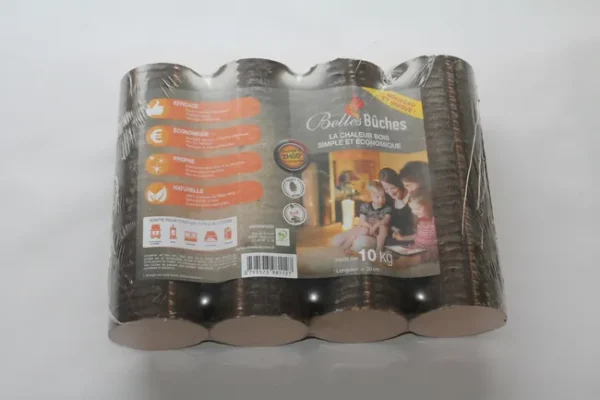 Palette bois densifié BELLES BUCHES 4 x 96 – Image 2