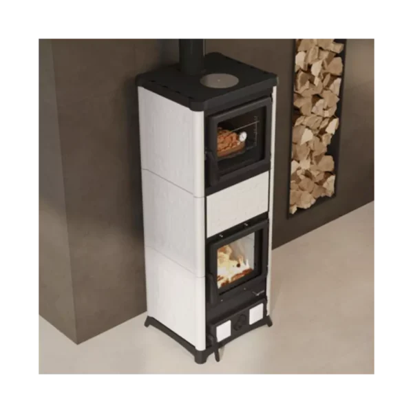 Poêle à bois avec four Nova Forno - 11,8 Kw – Image 4
