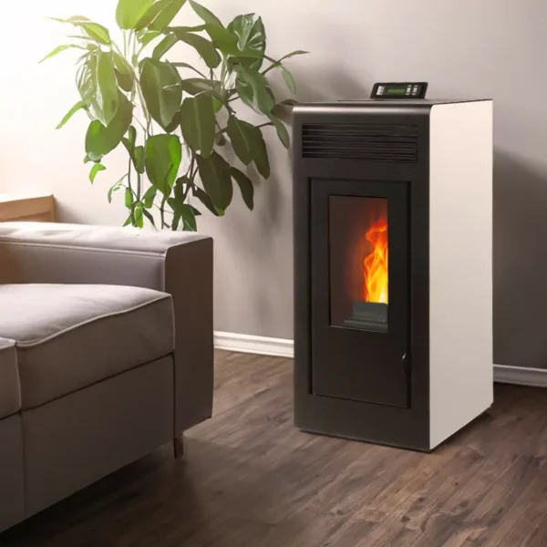 Poêle à granulés étanche (sortie dessus concentrique) - Vulcano Up - 10,8 Kw – Image 2